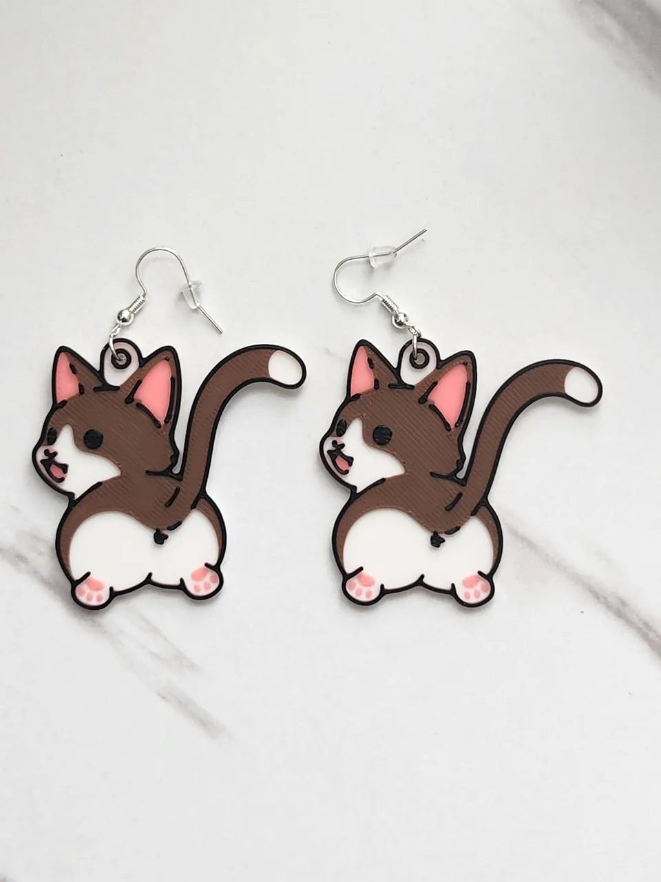 Cat Booty Earrings view 2