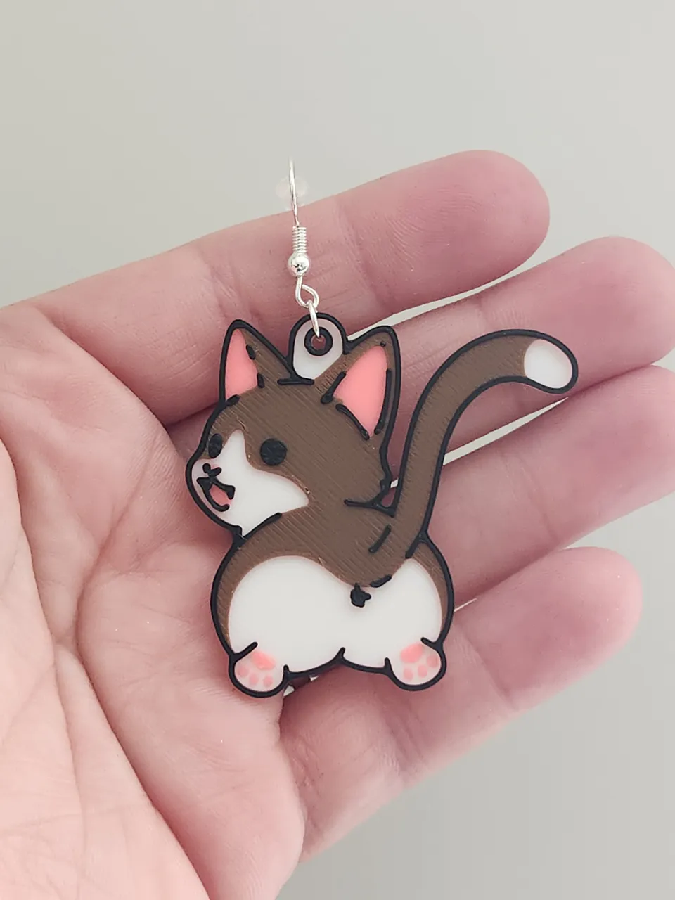 Cat Booty Earrings view 3