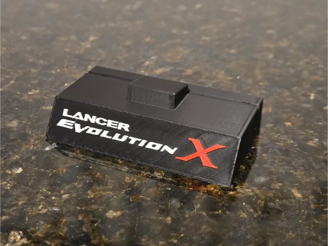 Mitsubishi Lancer Evolution X Hot Wheels Stand