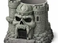 Castle Greyskull Popcorn Bucket 100% 0.2mm layer, 15% infill