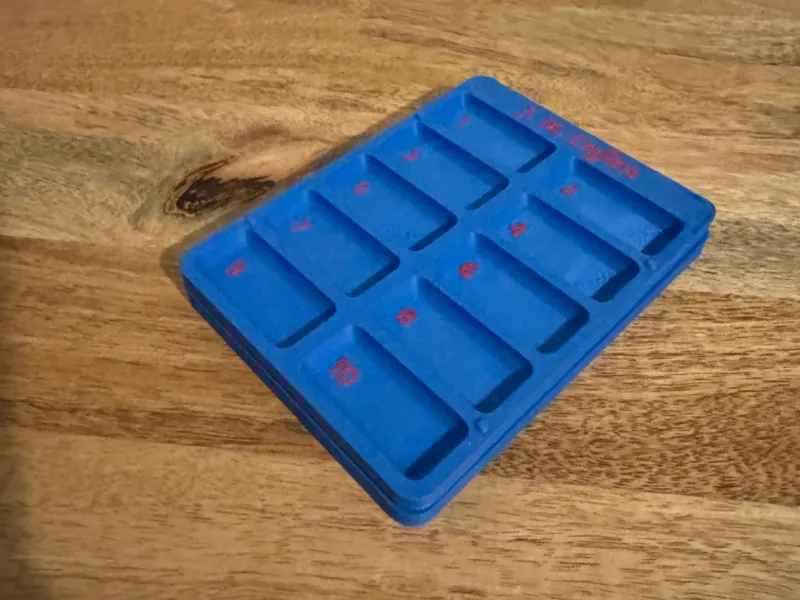 Small Parts Tray - Nesting