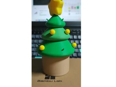 Christmas Tree Music Box