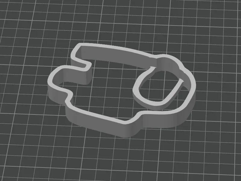 amongus cookie cutter