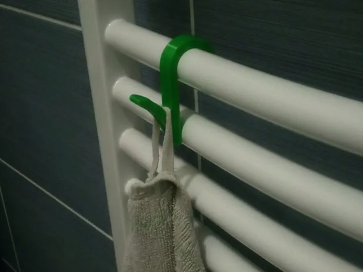 Radiator towel hook - 21mm
