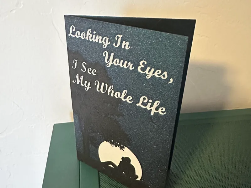Stargazing Valentine's Day Card