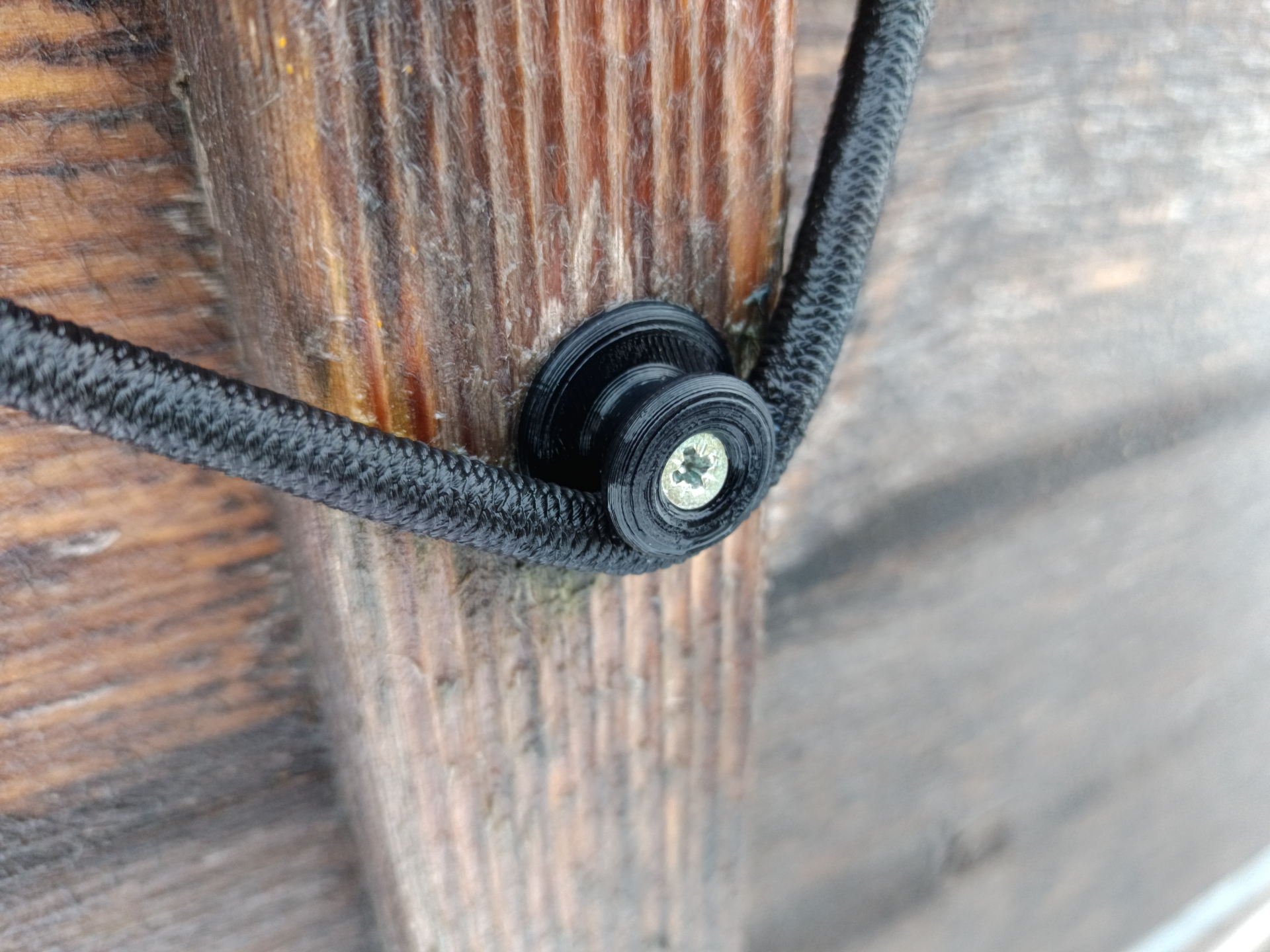 Rundknopf / Planenhaken für Abspannseil Expander