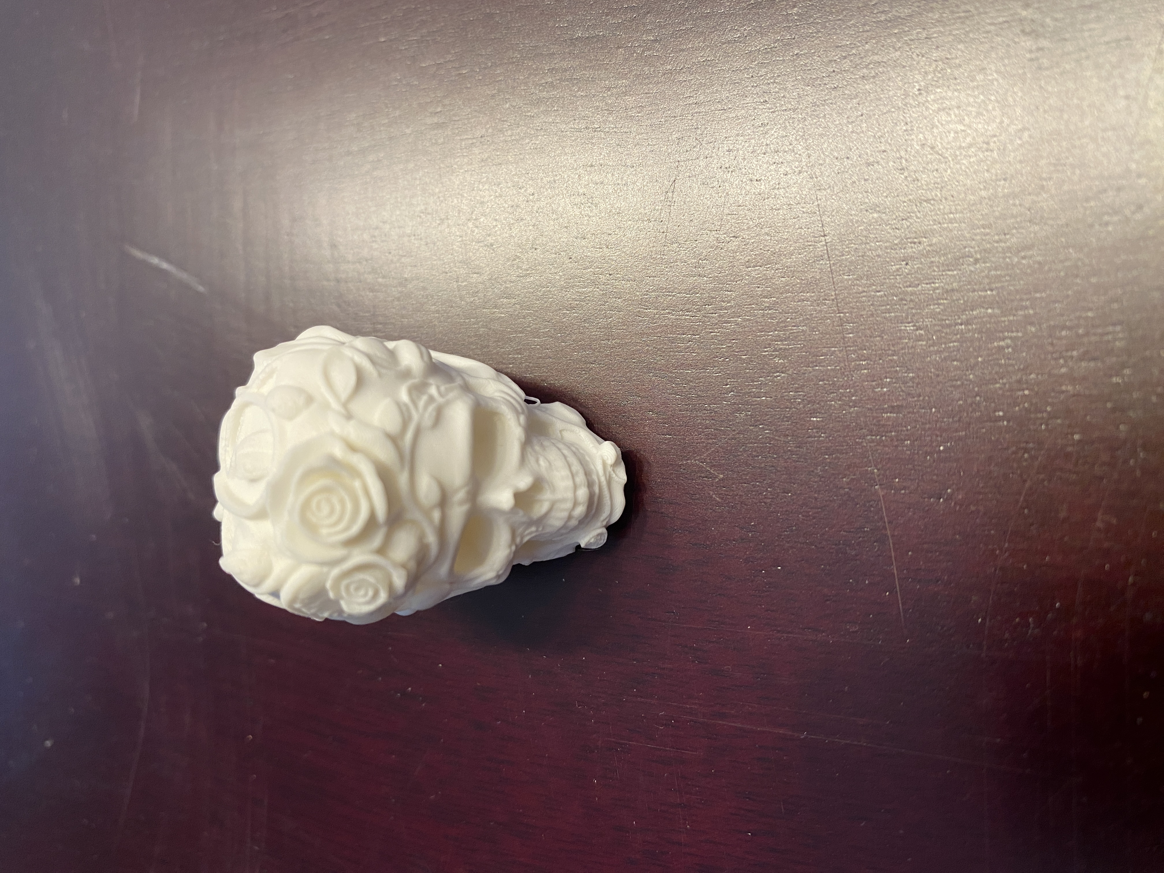 Miniatura 2 do modelo 3D Rose Skull