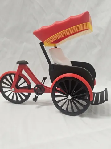 Modelo para impresión 3D: Vietnamese Cyclo - Custom Canopy — vista de referencia 2