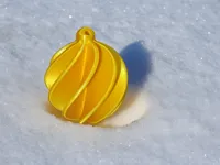 Boule de Noël nervurée — photo 2