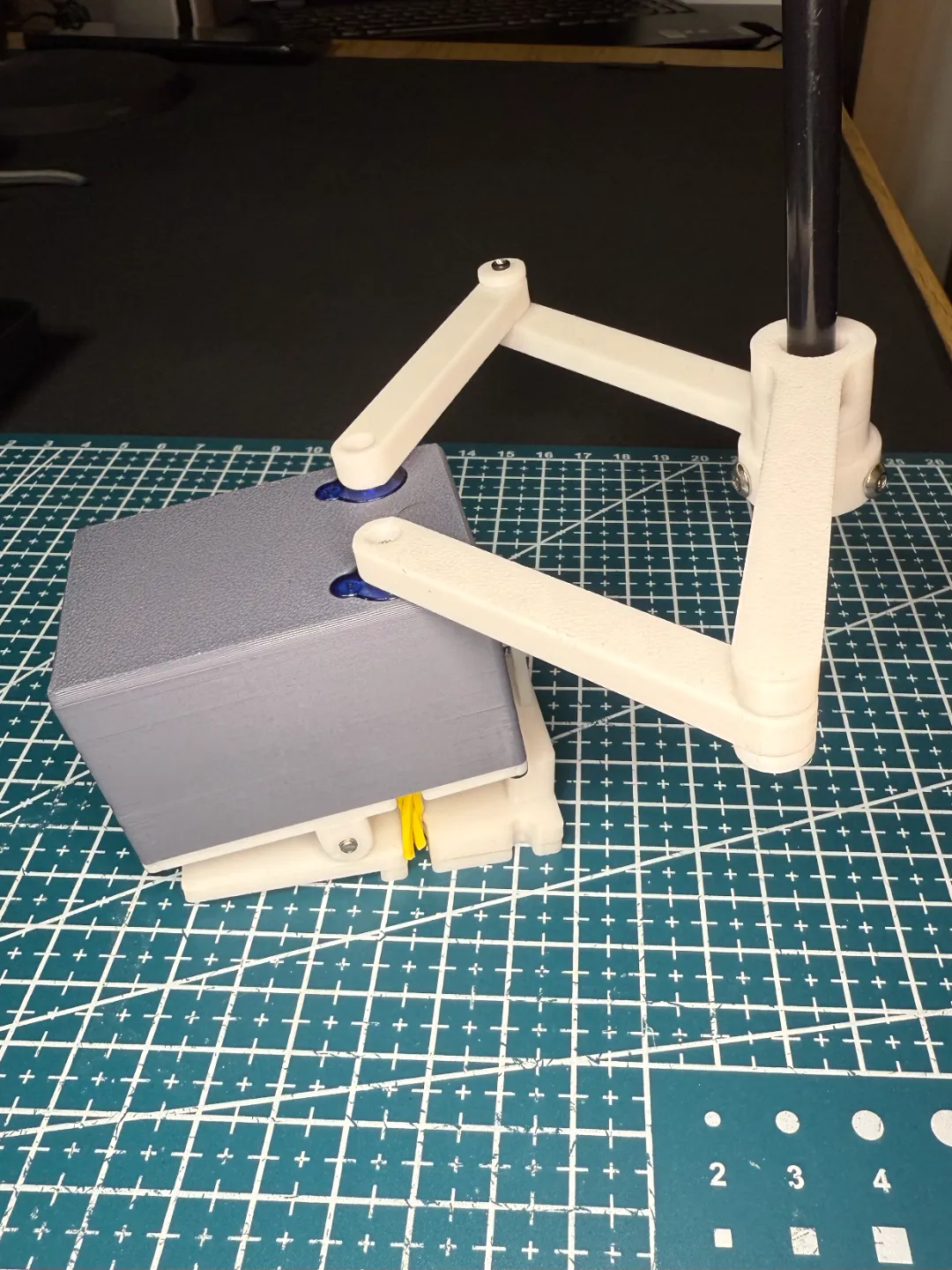 Scara 2D Drawing Robot - ESP32 five-bar link view 4