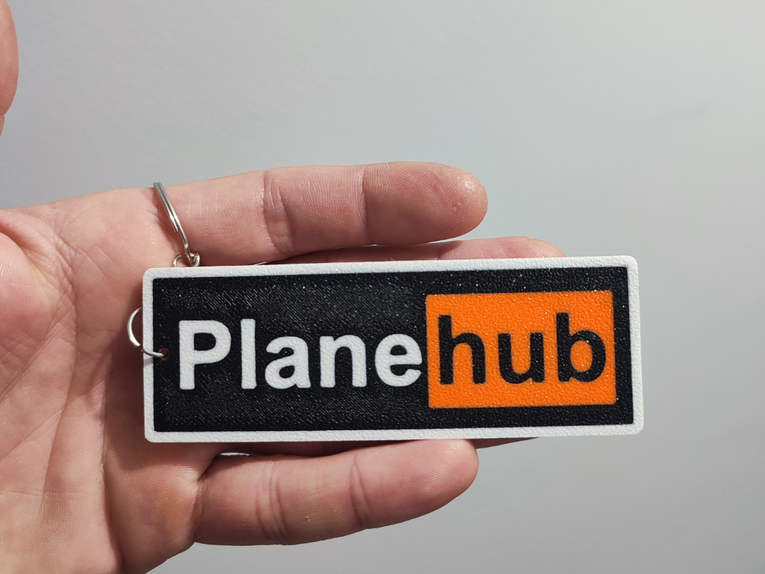 Llavero Plane Hub
