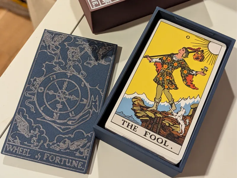 Rider Waite Tarot Box with Snap Lid