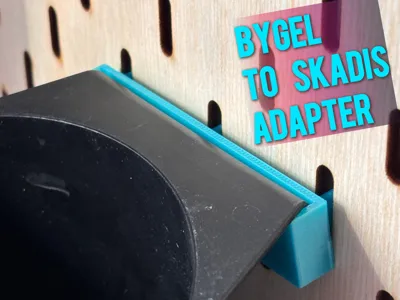 Bygel to Skadis adapter