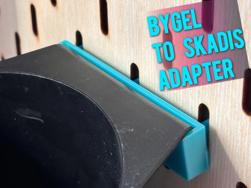 Bygel to Skadis adapter