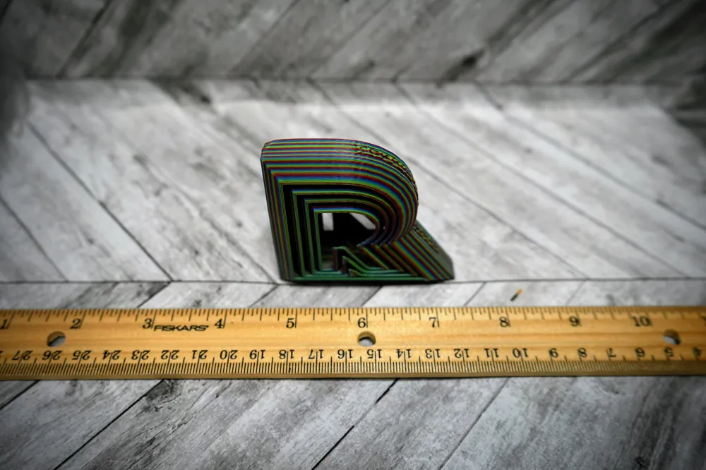 Nested Letters Layered Nested Letter R Fidget - Free 3D Print Model - MakerWorld