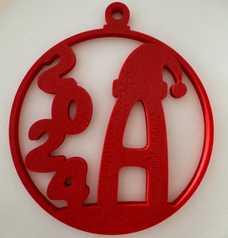 A 2024 Christmas Ornament 