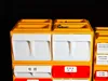 Multi-layer multi-compartment stackable storage box | One layer, two compartments | Two printing plates
