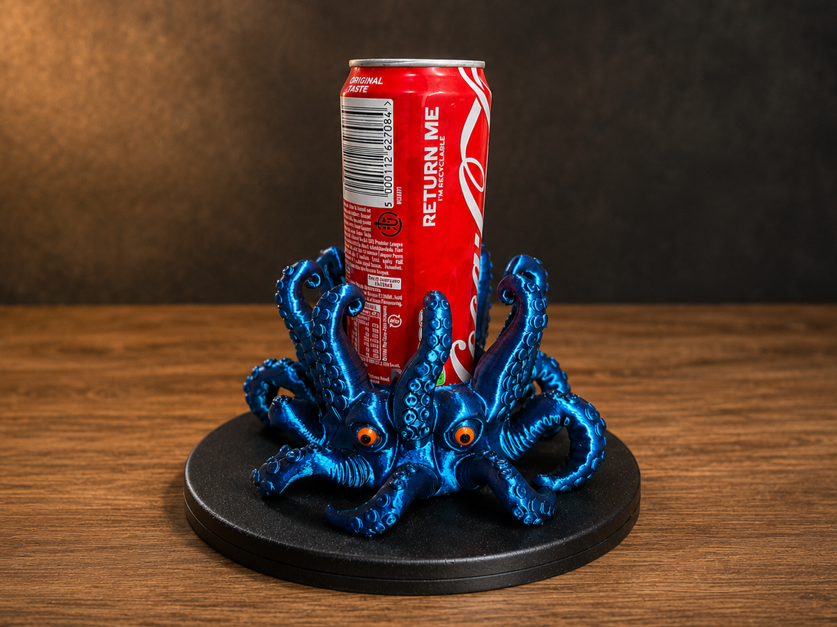 Octopus Cup Holder Fits Cans, Cups & Bottles