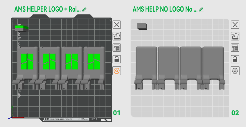 Miniatura 5 do modelo 3D Bambu Lab AMS Helper