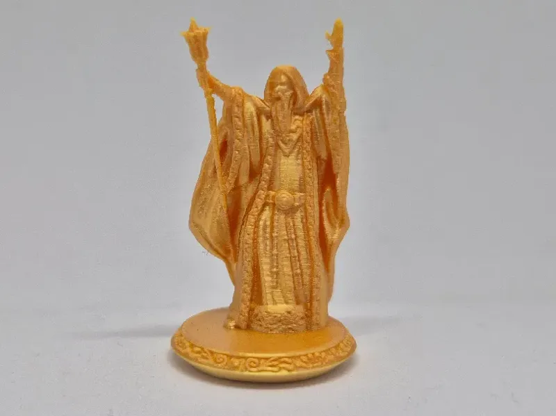 Human Wizard - Tabletop Mini - No supports needed!