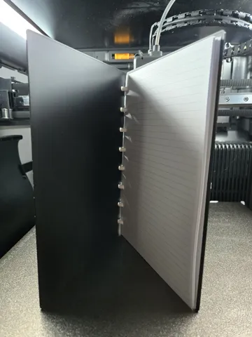 Modelo para impresión 3D: A5 Booricua notebook — vista de referencia 4