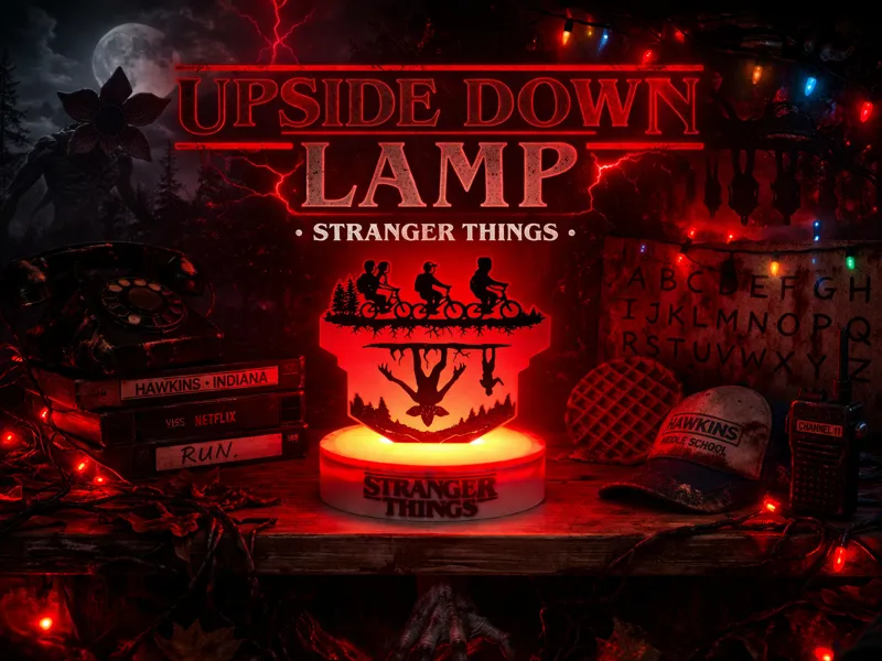 Stranger Things Lamp - The Upside Down 