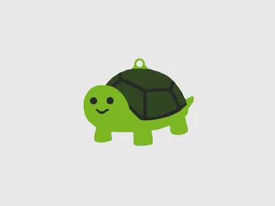 Cute Turtle keychain