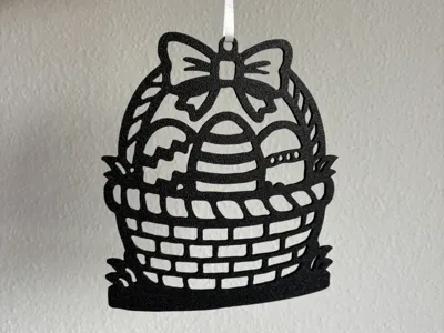 Easter Basket Wall Art for Hanging Easter