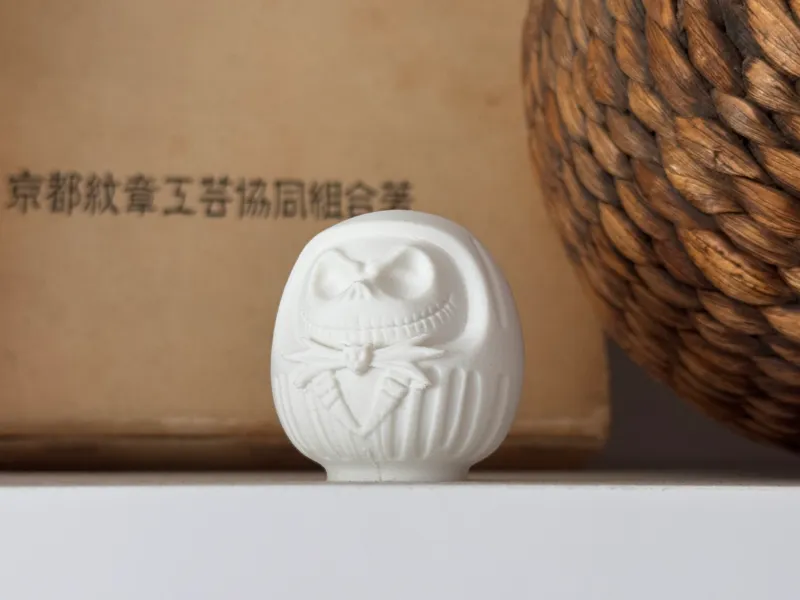 Nightmare Before Christmas Inspired Daruma Figure