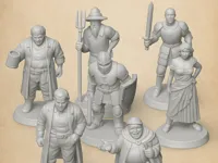 Pack de figurines PNJ pour donjon – Vol. 1 — photo 2