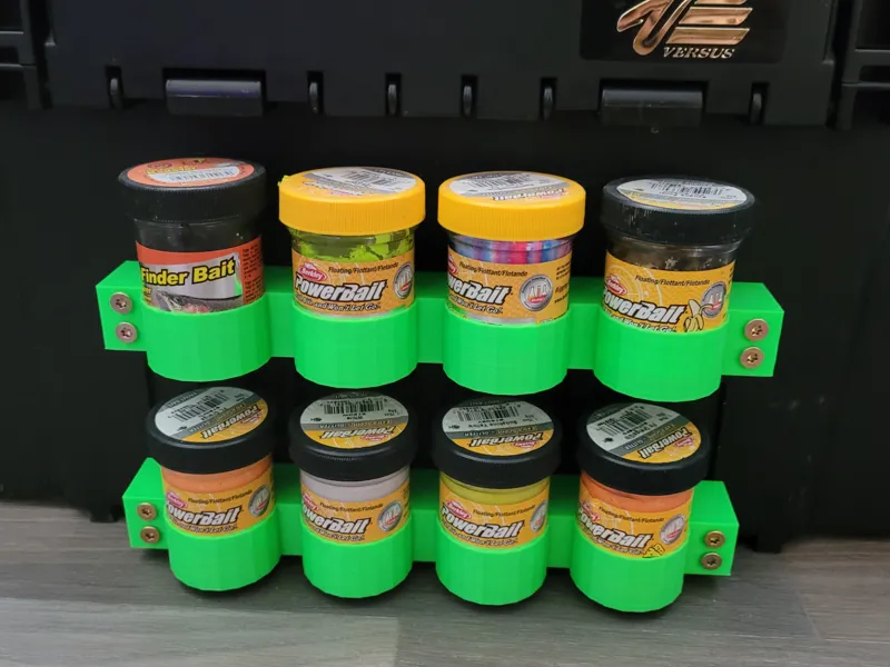 Power Bait Glas Halter für Meiho Box