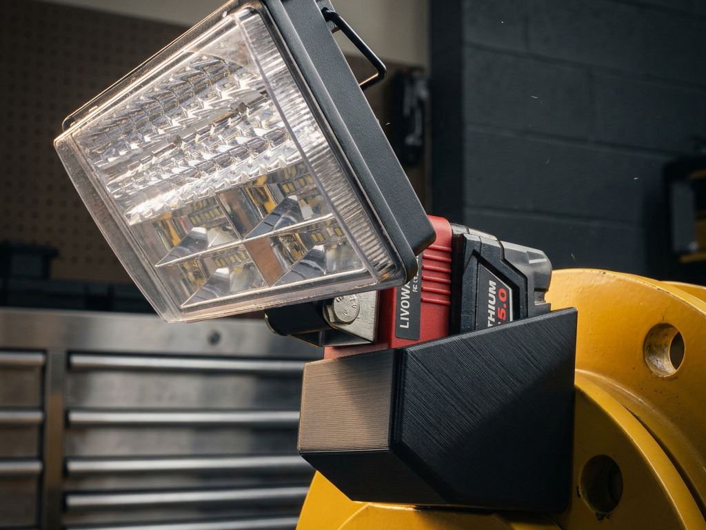 Magnetic light mount
