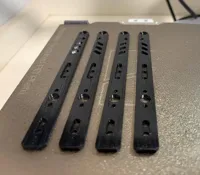 0.1mm 层高, 2 层墙, 100% 填充 避免跨越外墙 小轮廓20%速度 z轴抬升off