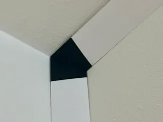 90° Bent Corner Piece for Corner Wall Cable Duct