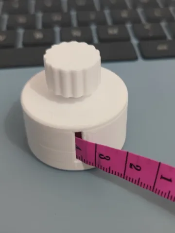 Modelo para impresión 3D: 软尺收纳仓 — vista de referencia 2