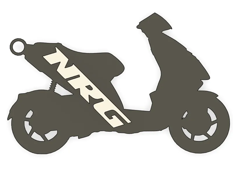 Piaggio NRG keychain