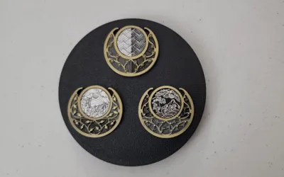Warframe Alignment Pin frame