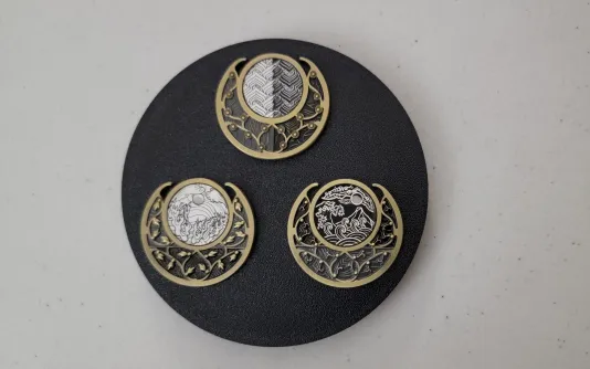 Warframe Alignment Pin frame