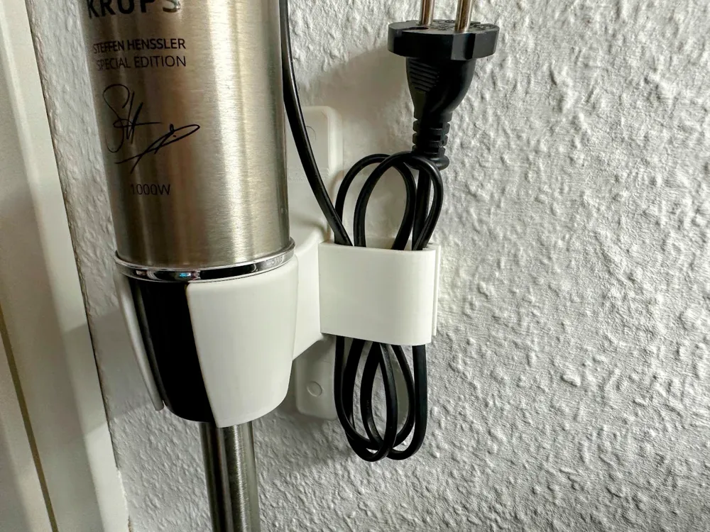 Wall mount for Krups immersion blender HZ6568 by mike_summer MakerWorld