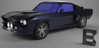 Mustang Shelby GT500 Model