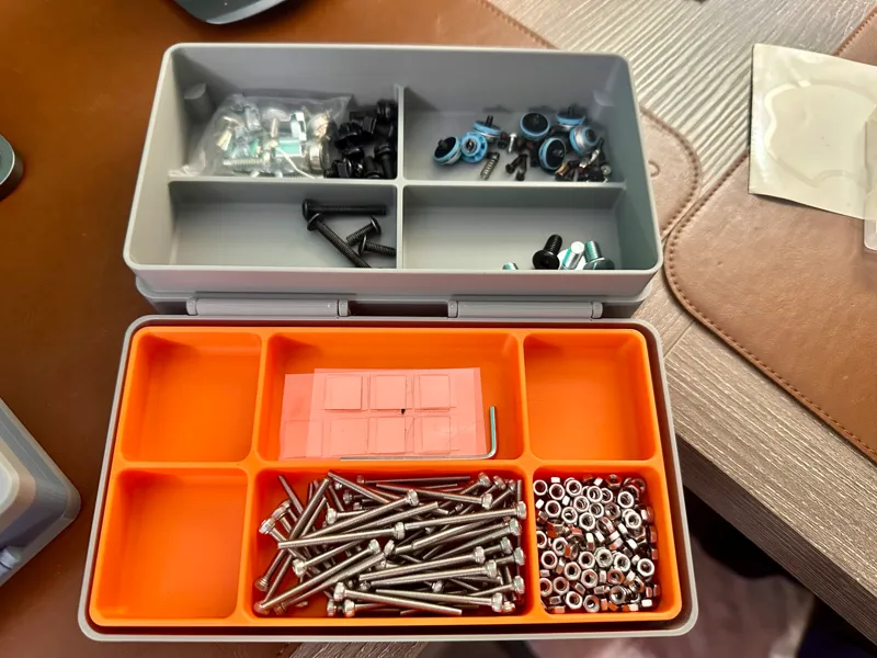 Happy Mac Two Layer Hinged Storage Box
