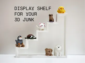 Stairs Display Shelf for Miniatures