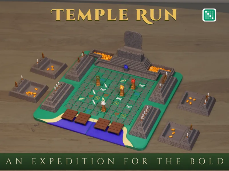 PlayGrid - Temple Run Board Game