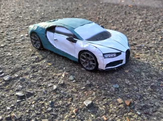 Bugatti Chiron kit card