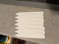 Most Garden veggies, fast easy print