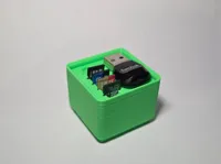 Range-cartes MicroSD Gridfinity (10 emplacements) — photo 2