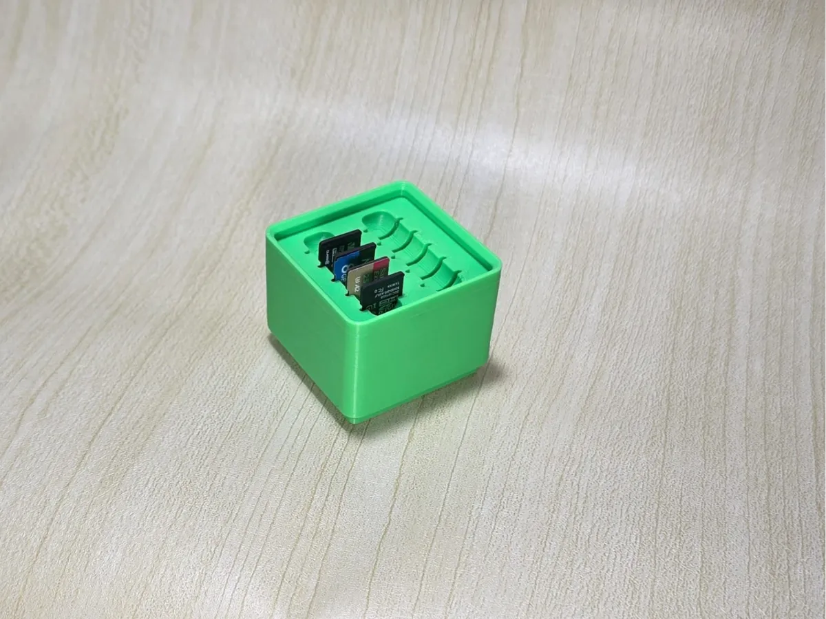 Range-cartes MicroSD Gridfinity (10 emplacements)