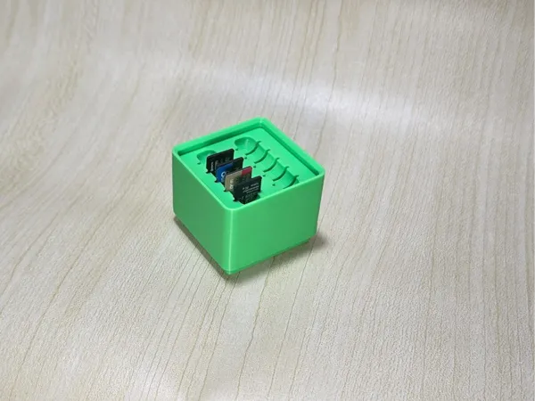 Range-cartes MicroSD Gridfinity (10 emplacements)