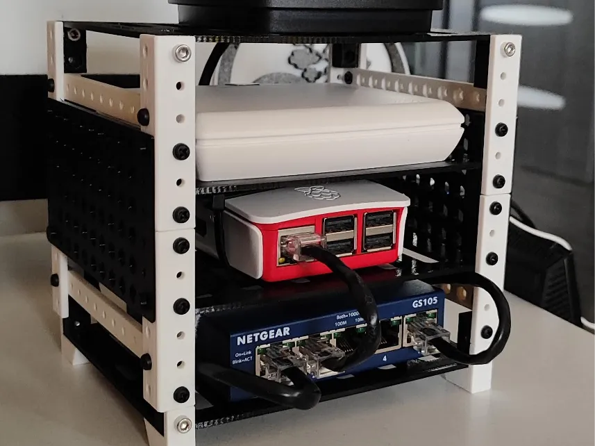 DIY modular mini rack - Free 3D Print Model - MakerWorld