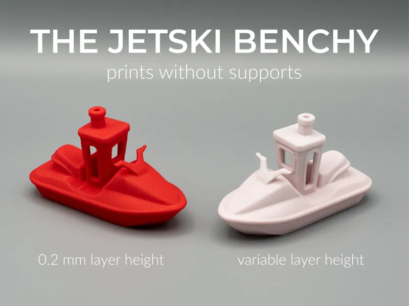 The Jetski Benchy (no supports)